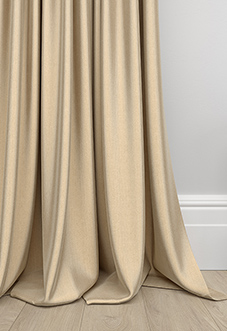 Corrugation, Golden - Made to Measure Curtains
